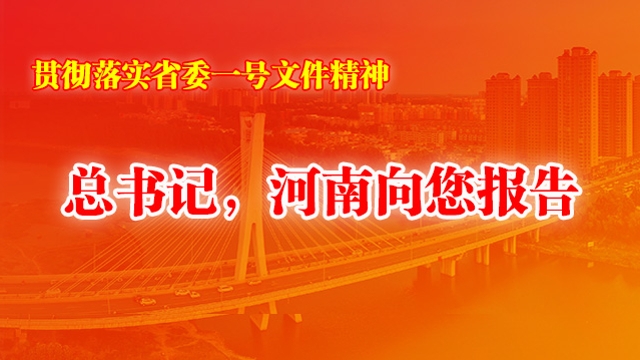 總書記，河南向您報告