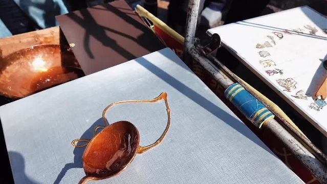 吹糖人 畫糖畫 小時候的年味 甜了整個童年